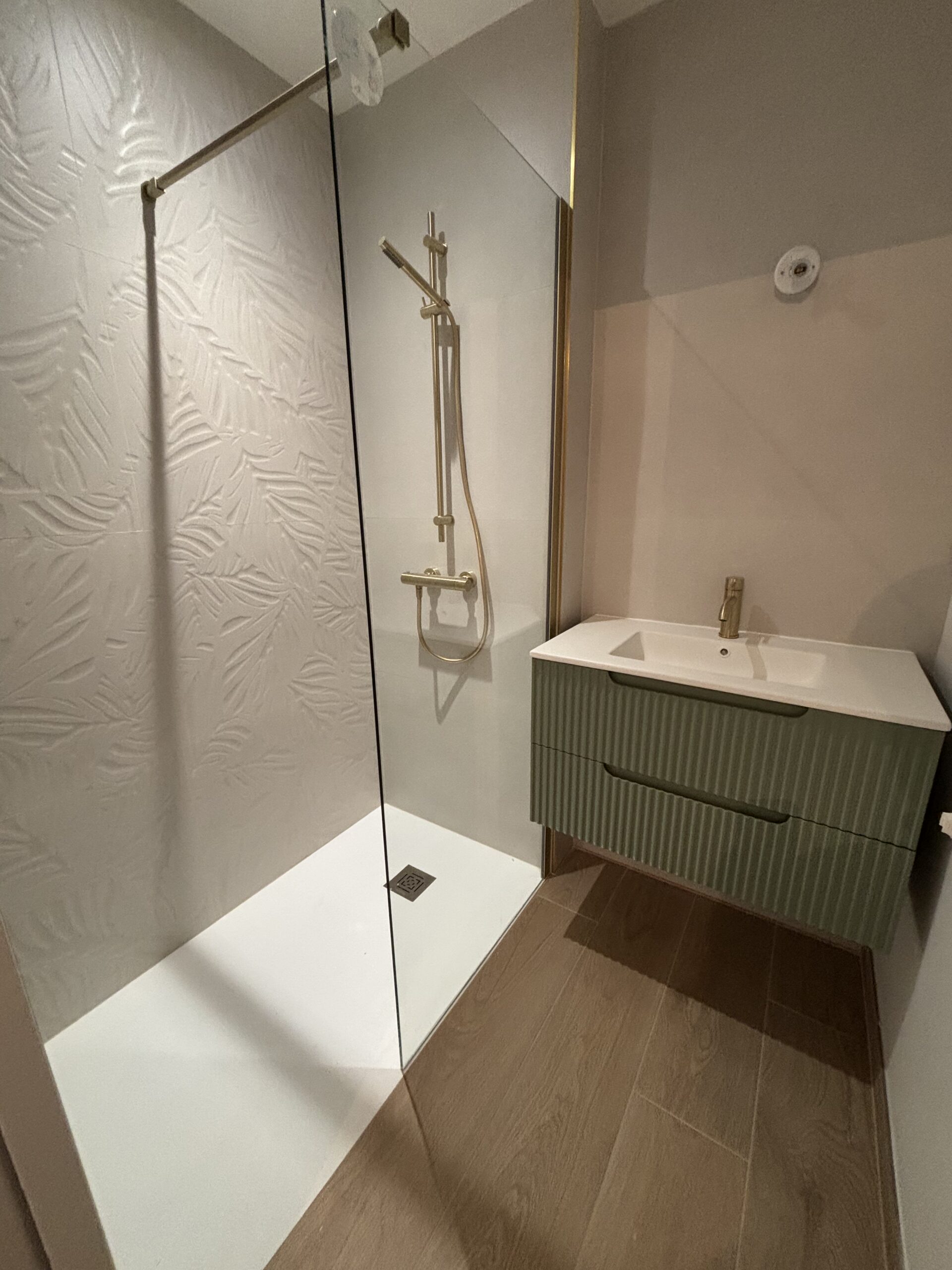 Salle de bain rénovée