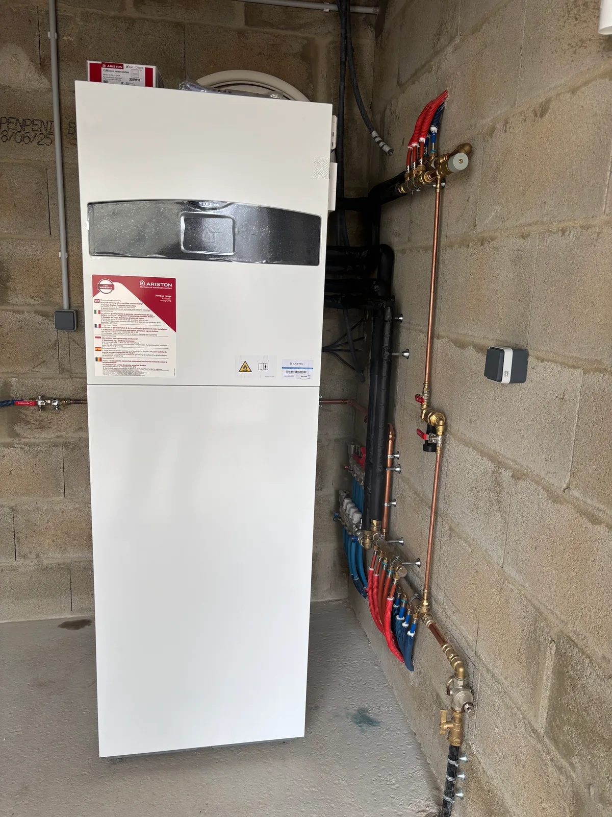 Pompe à chaleur DUO 2 zones (radiateurs + plancher chauffant) — Questembert