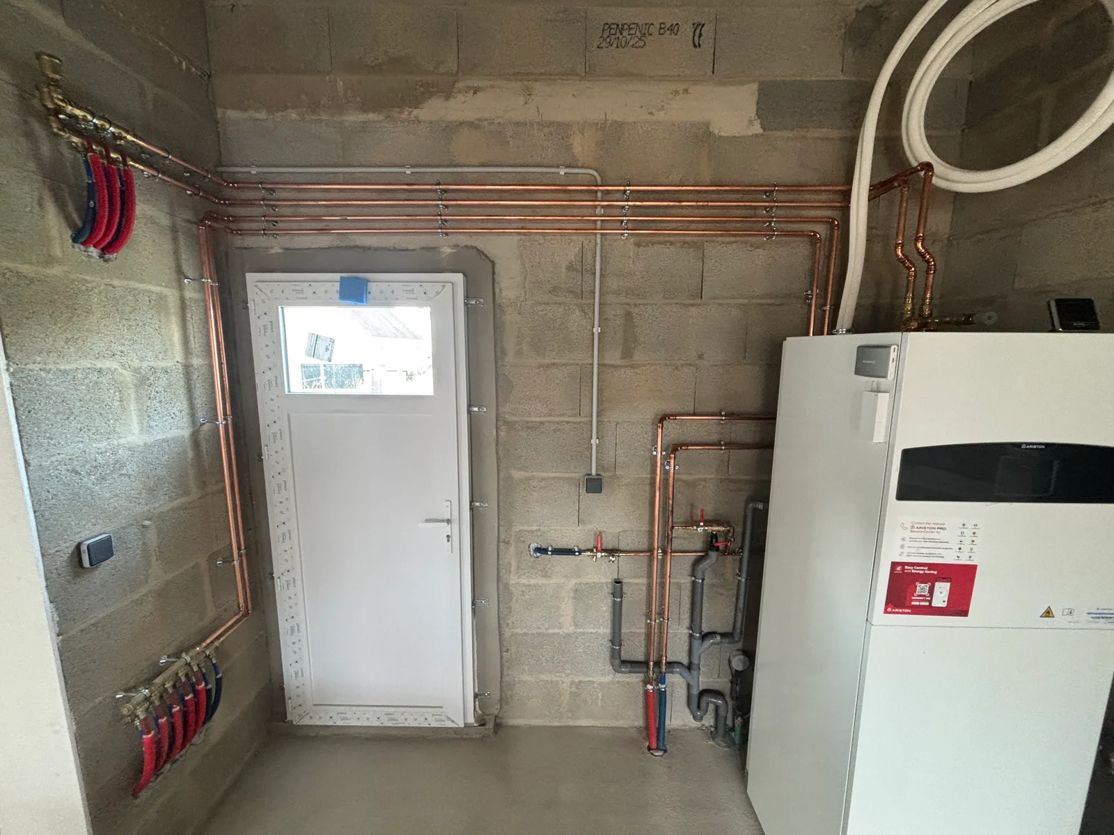 Pompe à chaleur Ariston DUO 1 zone + ballon ECS 180L